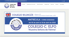 Desktop Screenshot of colegioelfo.com